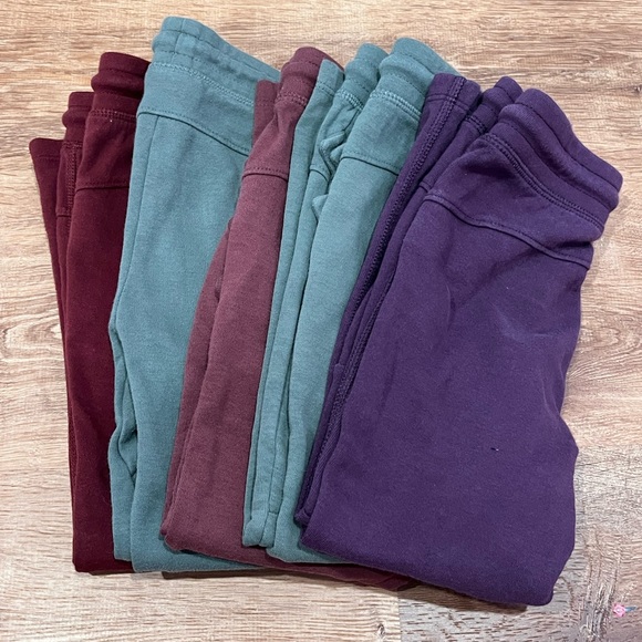 GAP Green and Purple Sweatpants Athletic Joggers - Picture 2 of 4